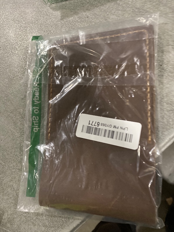 Photo 1 of Robrasim Handmade Leather Yardage Book Cover, Leather Golf Scorecard Holder - Brown