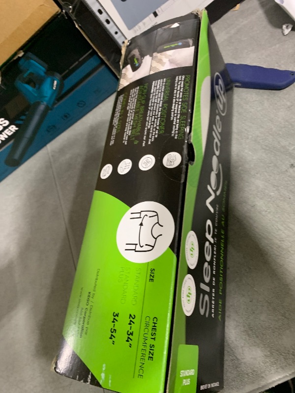 Photo 1 of Sleep Noodle UP Positional Sleep Aid | Natural Anti-Snore Belt Teaches Sleeping on Side | Worn in Vertical or Horizontal Alignment (Standard Plus)