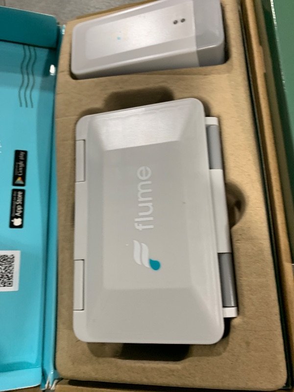 Photo 1 of Flume 2 Smart Home Water Monitor & Leak Detector – WiFi Connected, Real-Time Usage Tracking & Alerts – Works with Compatible Residential Water Meters