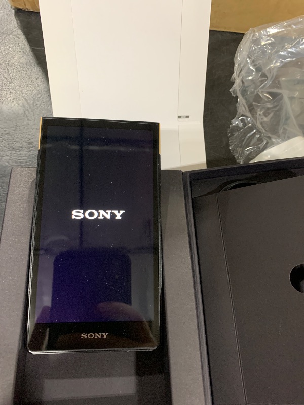 Photo 1 of Sony NW-ZX707 Walkman 64GB Hi-Res Portable Digital Music Player with Android, Large 5.0" (diag) Touchscreen Display, up to 24 Hour Battery, Wi-Fi & Bluetooth and USB Type-C – Black NW-ZX707/B