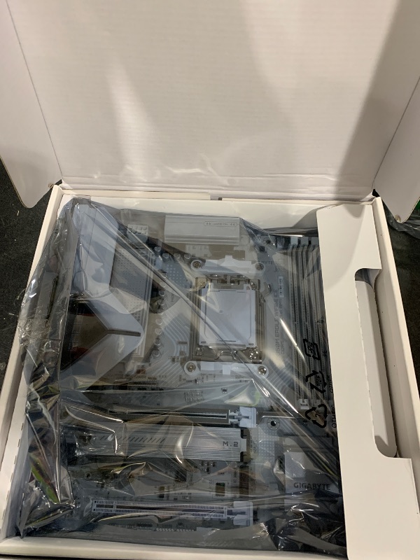 Photo 1 of GIGABYTE B850M Eagle WIFI6E ICE AMD AM5 mATX Motherboard, Support AMD Ryzen 9000/8000/7000 Series, DDR5, 8+2+2 Power Phase, 2X M.2, PCIe 5.0, USB-C, WIFI6E, 2.5GbE LAN, EZ-Latch, 3-Year Warranty