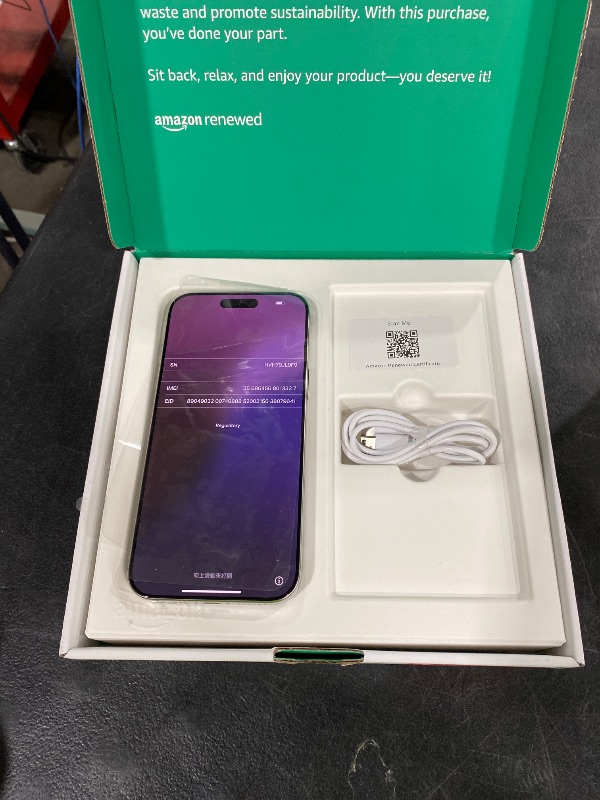 Photo 1 of Apple iPhone (Renewed Premium) 16 Pro Max, US Version, 1TB, Natural Titanium - Unlocked