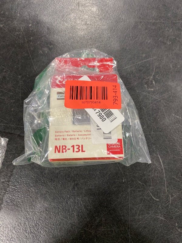Photo 1 of Canon Battery Pack NB-13L - for Camera - Battery Rechargeable - 1250 mAh - 3.6 V DC