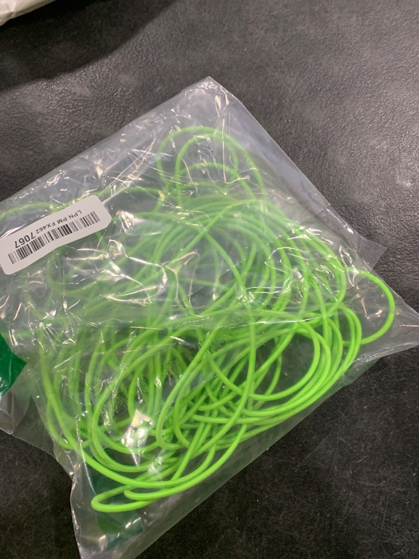 View 2 of 1/8" Bungee Shock Cords with Hooks,65 Feet Elastic Nylon Cords Kayak Stretch String Rope for Bikes,Tie Downs,Boating,Camping,Sunshades,Fitness and Outdoor Enthusiasts (1/8 inch x 32 Ft, Neon Green)