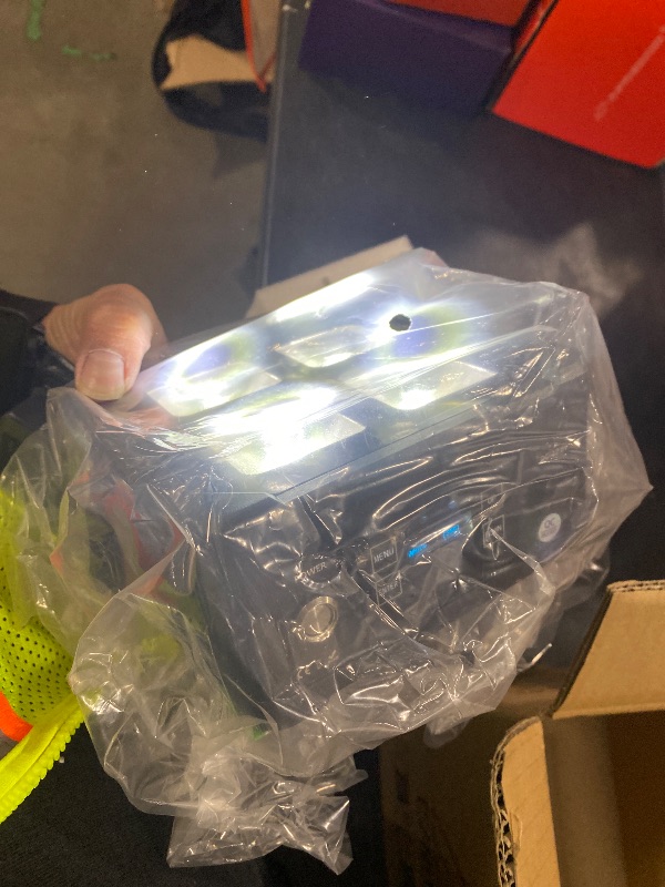 Photo 1 of Wireless Battery Powered LED 60W Uplights, 6000mAh RGBWA+UV Rechargeable APP DMX Control Waterproof Par Lights for Stage, Weddings, DJ, Church, Indoor/Outdoor Events
