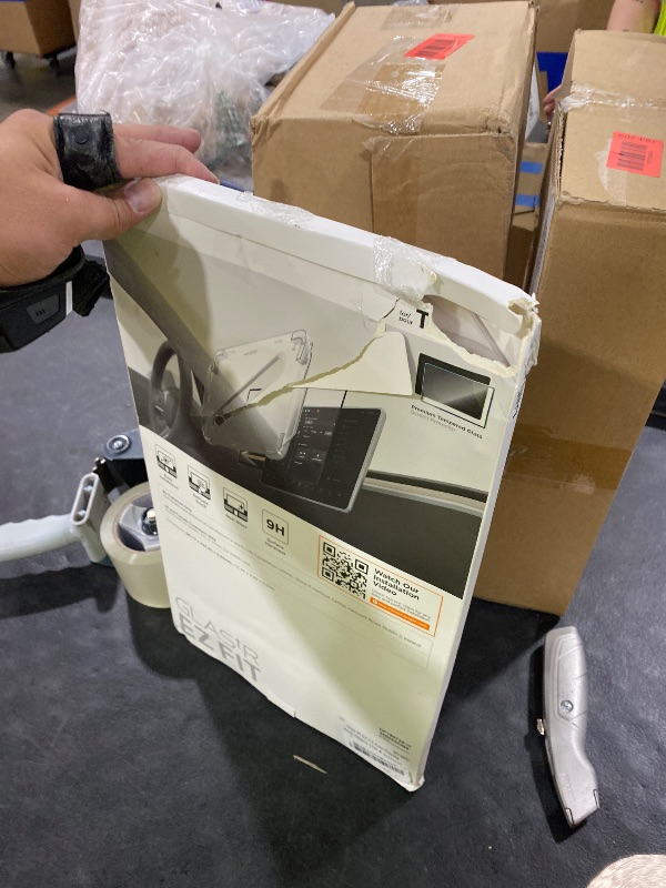 Photo 1 of Spigen GlasTR EZ FIT Tempered Glass for Tesla Model 3/Y 15.4"