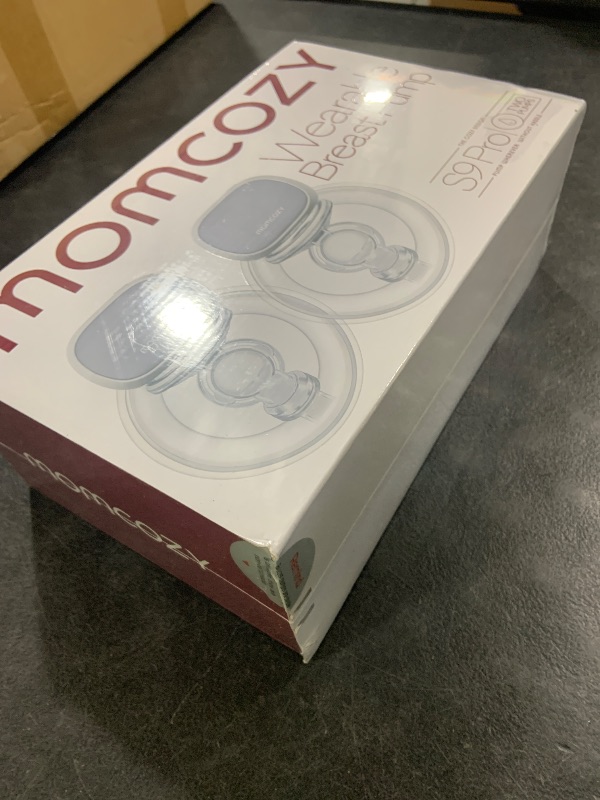 Photo 1 of Momcozy S9 Pro Wearable Breast Pump, Hands-Free Double Electric Portable Pump 2 Count,Matte Gray