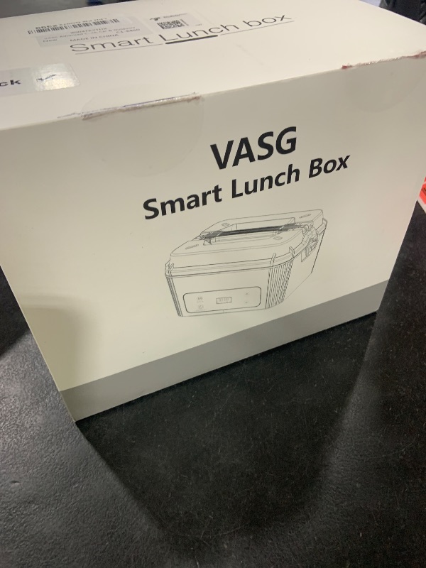 Photo 1 of VASG 2026 Upgraded Cordless Heated Lunch Box for Adults, XXL 5.1-Cup Electric Lunch Box with 360° Surround Rapid Heating, 12000mAh Portable Food Warmer with Timer, LCD Display for Office & Car