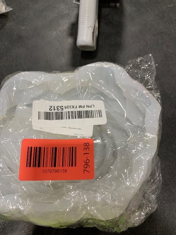 Photo 1 of 2 Pack 3.5 Inch 6.7 Inch Peony Silicone Mold, Large Size Flower Candle Mold, Soap Soy Wax DIY Handcraft Accessory, Epoxy Resin Mold for Party Home Wedding Decoration (Set)