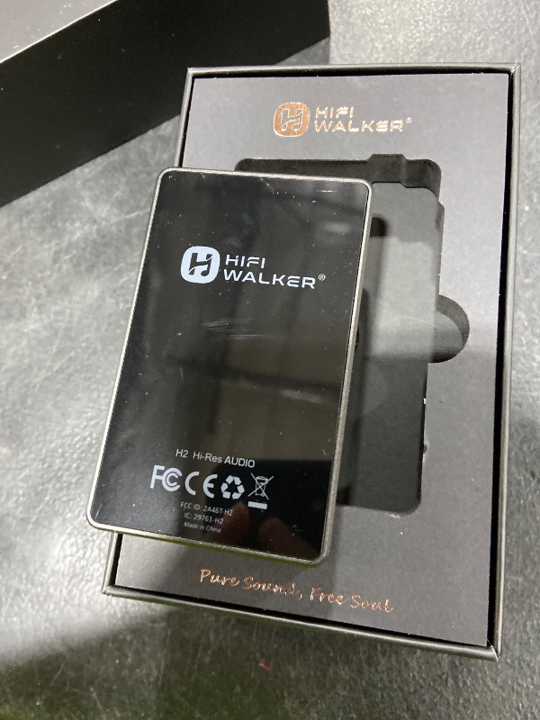 Photo 1 of HIFI WALKER H2 HiFi MP3 Player with Bluetooth 5.2, Lossless DSD FLAC Player, Digital Audio Player Hi Res Portable Music DAP Player with 64GB Micro SD Card, Support Up to 512GB