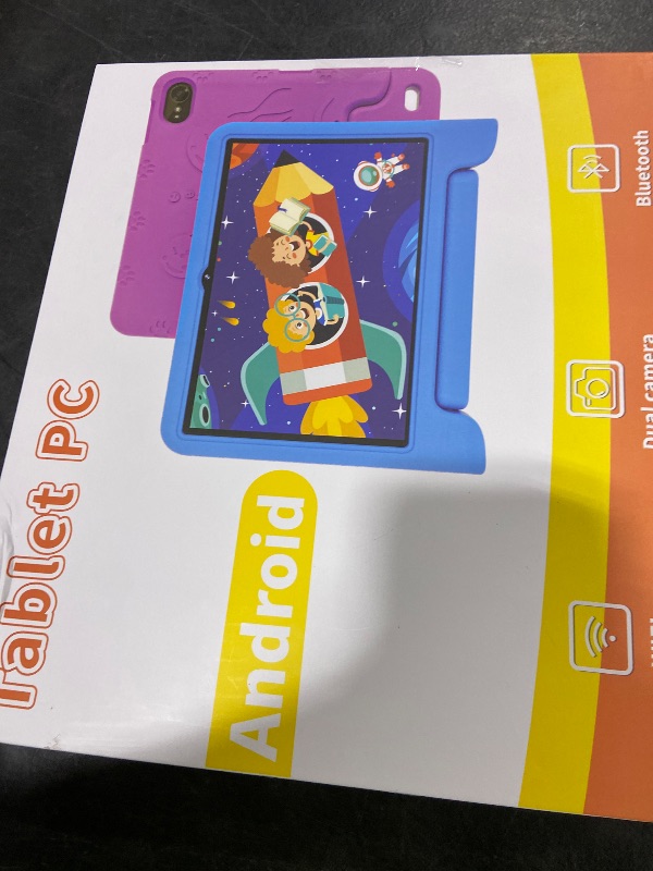 Photo 1 of COLORROOM 2026 Upgraded Android 15 Tablet, 10inch Kids Tablet, Octa-core CPU, 10GB+64GB+1TB Expand Tablets for Kids with Kids Space, Parental Control, 6000mAh Big Battery,Touchscreen Tableta,Blue