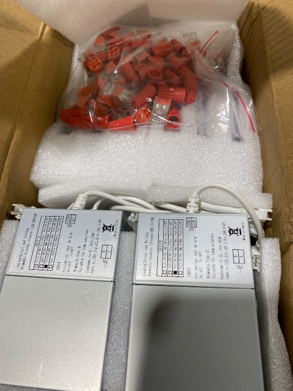 Photo 1 of Elaruslux 12 Pack 7 Inch 3CCT Ultra-Thin LED Recessed Light with Junction Box, 3000K/4500K/6000K Selectable, 18W Eqv 125W, Dimmable Canless Downlight, 1600LM High Brightness
