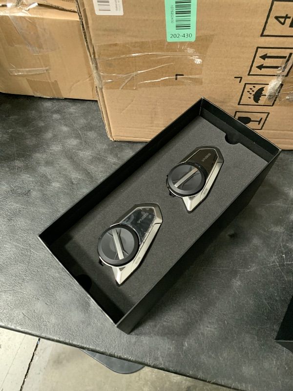 Photo 1 of Sena 50S Motorcycle Jog Dial Communication Bluetooth Headset w/Sound by Harman Kardon Integrated Mesh Intercom System Premium Microphone & Speakers, Dual Pack