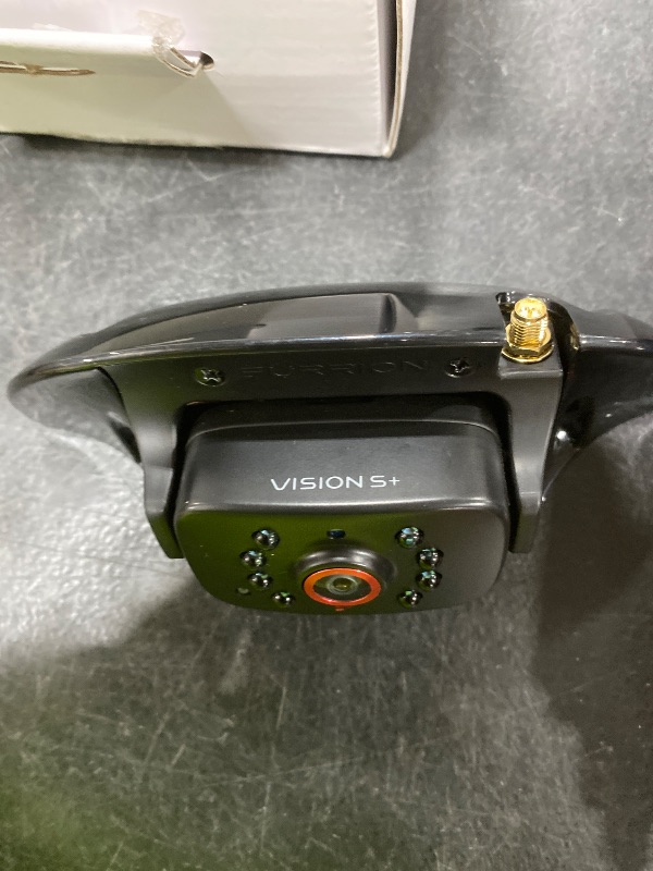 Photo 1 of Furrion Vision S+ RV Backup Camera System – Sharkfin Wireless Camera, 1080p HD, 140° Wide-Angle, Infrared Night Vision, Motion Detection, Waterproof, Monitor Not Included – FCNFDTASF