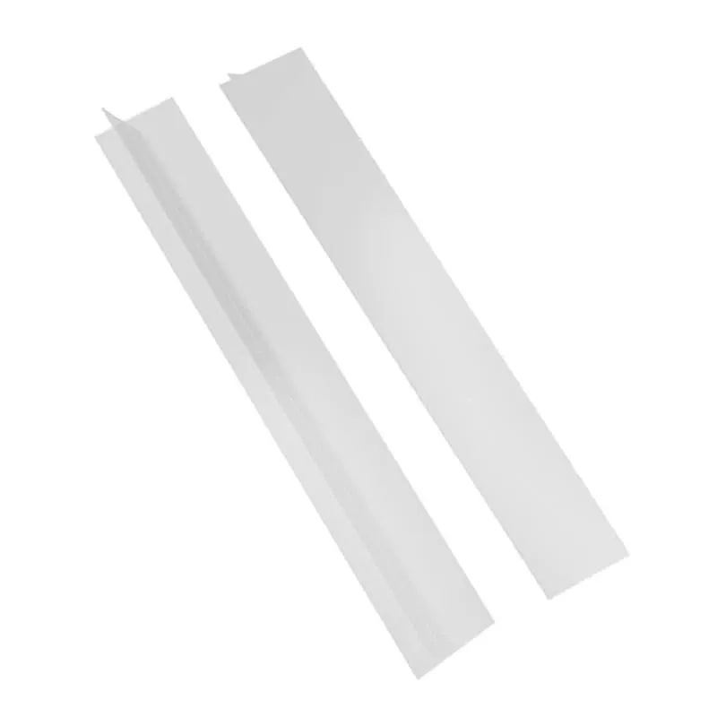 Photo 1 of "2-Pack Flexible Silicone Stove Gap Covers 21"" White Kitchen Counter Filler"