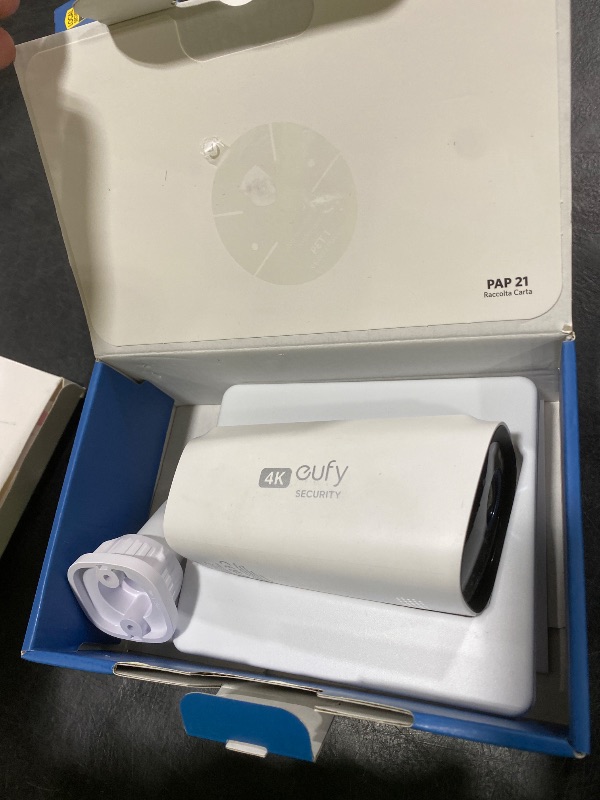 Photo 1 of eufy Security eufyCam S3 Pro Add-on Cam, Solar Camera Outdoor Wireless, MaxColor Night Vision, 4K Security Camera with Solar Panel, Face Recognition AI, Built-in 16GB, No Monthly Fee