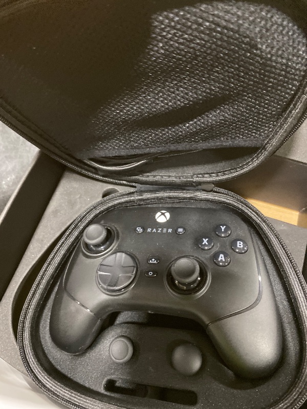 Photo 1 of Razer Wolverine V3 Pro Wireless Gaming Controller: Licensed for Xbox Series X|S, Xbox One, Windows PC - 6 Remappable Buttons - Fast Triggers - Customizable Thumbsticks - Wired Tournament Mode - Black