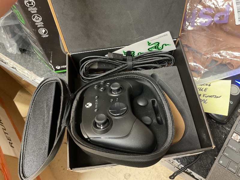 Photo 1 of Razer Wolverine V3 Pro Wireless Gaming Controller: Licensed for Xbox Series X|S, Xbox One, Windows PC - 6 Remappable Buttons - Fast Triggers - Customizable Thumbsticks - Wired Tournament Mode - Black