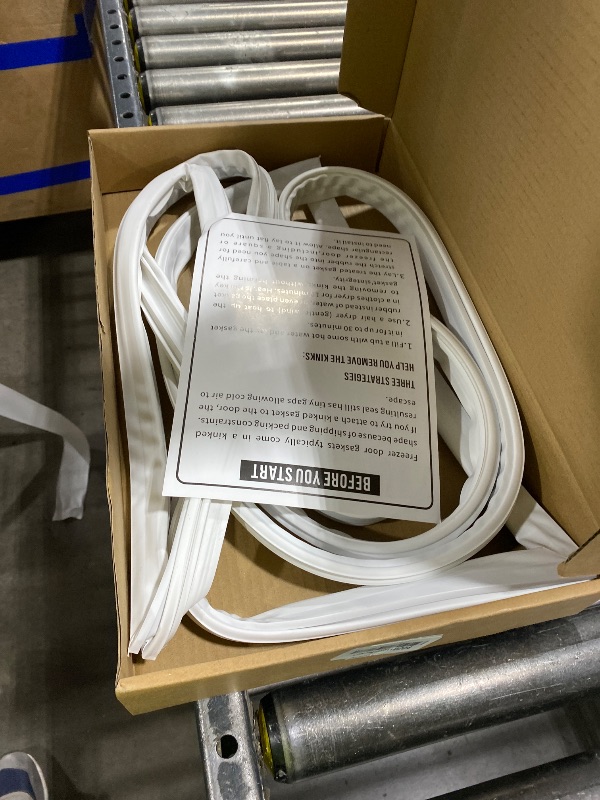 Photo 1 of Upgraded PB070294 Freezer Door Seal Compatible with Viking Refrigerator Freezer Gasket Replaces AP5315798, PB970186, PB970205 Freezer Door Gasket Seal DDSB483-H,DFSB483-G Door Seal 68.98"x17.8"