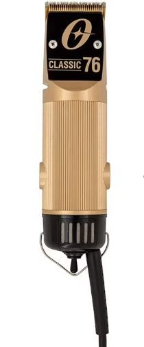Photo 1 of Oster Professional Hair Clippers, Classic 76 for Barbers and Hair Cutting with Detachable Blade, Gold