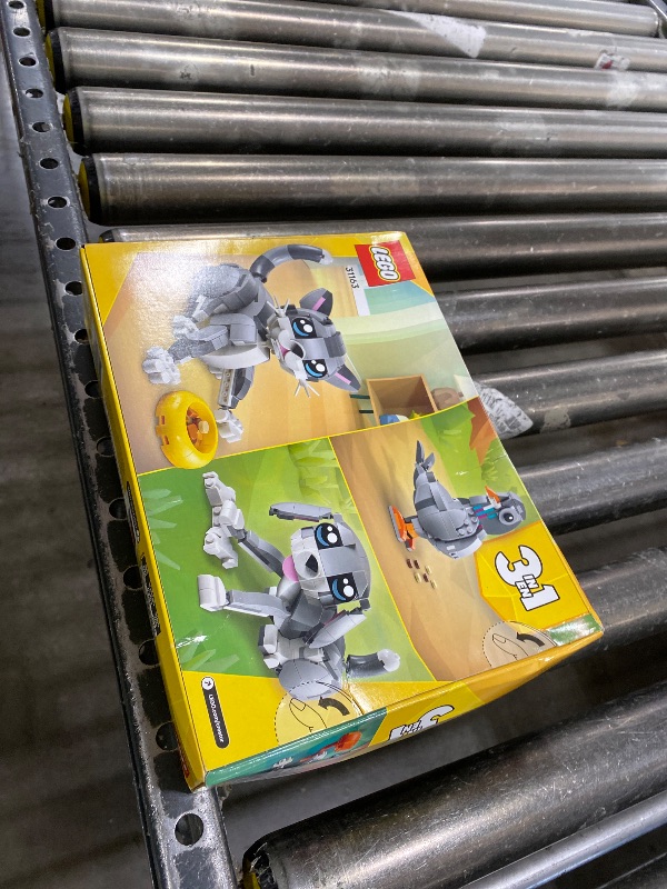 Photo 1 of LEGO Creator 3 in 1 Playful Cat Toy - Building Toy with 3 Building Options, Cat, Dog, or Pigeon 