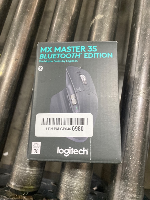 Photo 1 of Logitech MX Master 3S Bluetooth Edition Wireless Mouse, No USB Receiver - Ultra-Fast Scrolling, Ergo, 8K DPI, Track on Glass, Quiet Clicks, Works with Apple Mac, Windows PC, Linux, Chrome - Graphite