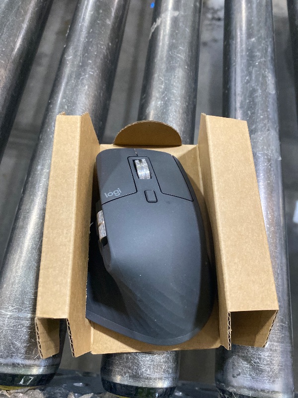 Photo 1 of Logitech MX Master 3S Bluetooth Edition Wireless Mouse, No USB Receiver - Ultra-Fast Scrolling, Ergo, 8K DPI, Track on Glass, Quiet Clicks, Works with Apple Mac, Windows PC, Linux, Chrome - Graphite