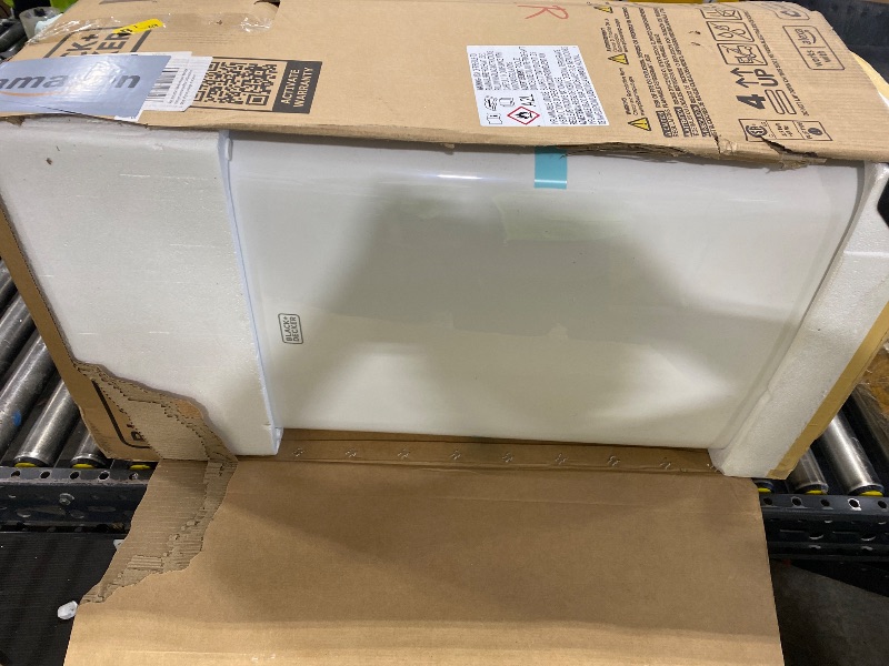 Photo 1 of BLACK+DECKER Smart Portable Air Conditioner,12,000 BTU, for Rooms Up To 550 Sq. Ft., Portable AC with Inverter Compressor & Window Kit, BPACT08NM, White