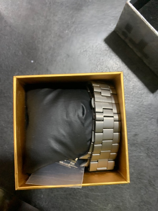 Photo 1 of FiNESTONE CRNS03 Titanium Watch Band for Apple Watch Ultra 3/2/1 49mm & Series 11/10 46mm, Adjustable Link & Butterfly Clasp for Apple Watch Ultra Band, Premium Color Match iWatch Metal Band for Men