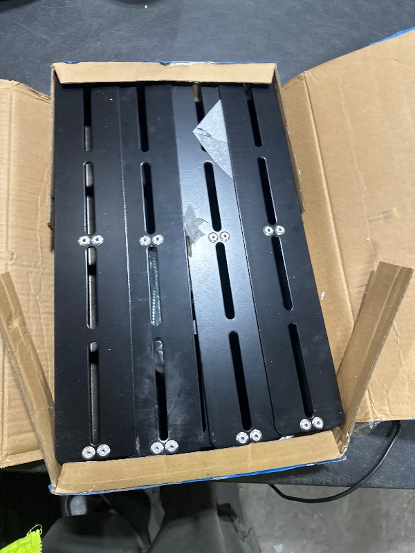 Photo 1 of Ultrawall Overhead Garage Storage Racks for Bins, Ceiling Storage Rack Garage Hanging Organizer for Totes with Adjustable Width, Heavy Duty Ceiling Container Bin Rack (7 Pack, 6 Bins)