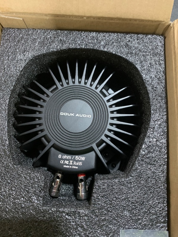 Photo 1 of Douk Audio BS-1 Bass Shaker: 50W High Power Tactile Transducer - Subwoofer Lows for Home Theater, Car Audio & Gaming Chair Vibration Immersion? (1 Pair)
