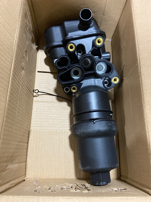 Photo 1 of 06F115397H Engine Oil Filter Housing Assembly With Gaskets Fits A3 A4 TT TTS VW Eos Golf GTI