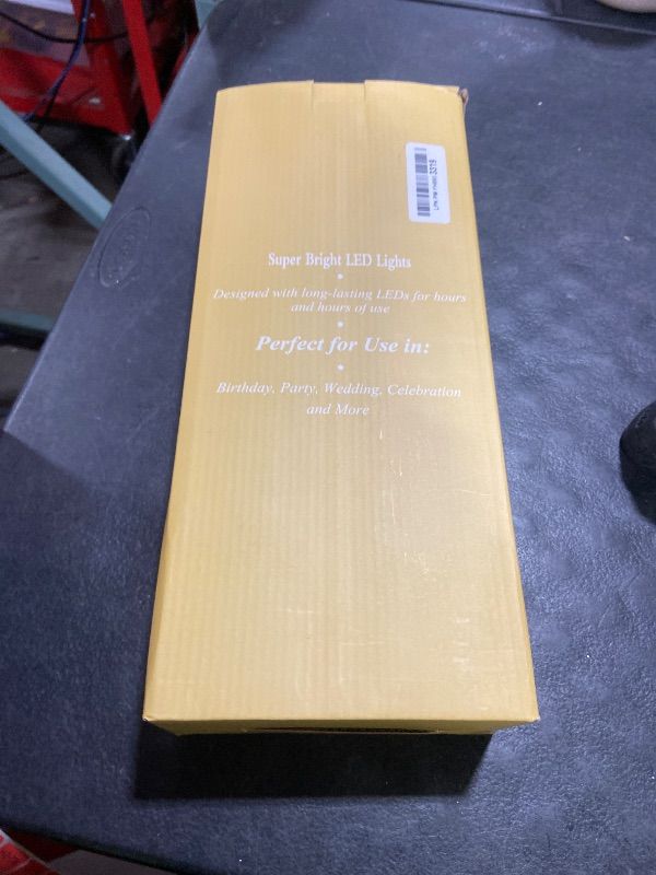 Photo 1 of OZS 6Pack Total 48LED Solar Garden Lights Christmas Fairy Outdoor - Solar Firefly Lights Fairy Outdoor, Sway by Wind, Waterproof for Pathway Patio Yard Christmas Decorations(Red&White)