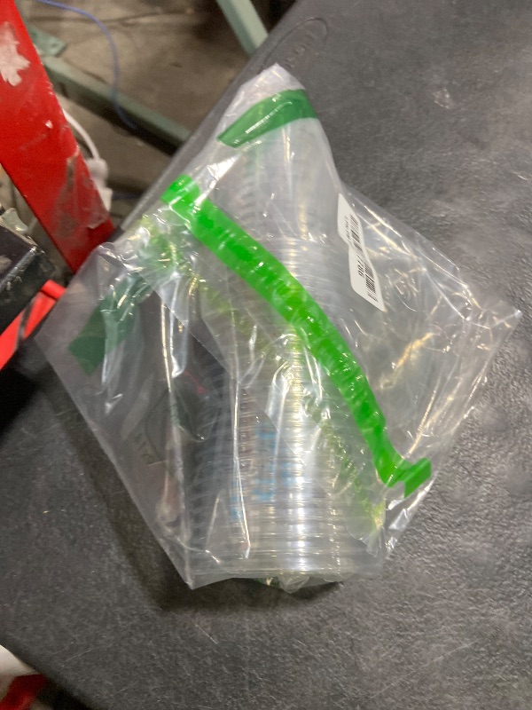 Photo 1 of [Pack of 25] 10oz Disposable Graduated Measuring Cups for Mixing - Measurements in mL and Oz - Multipurpose Reusable Cups for Paint, Epoxy Resin, Stain, Liquid Mixing Cups