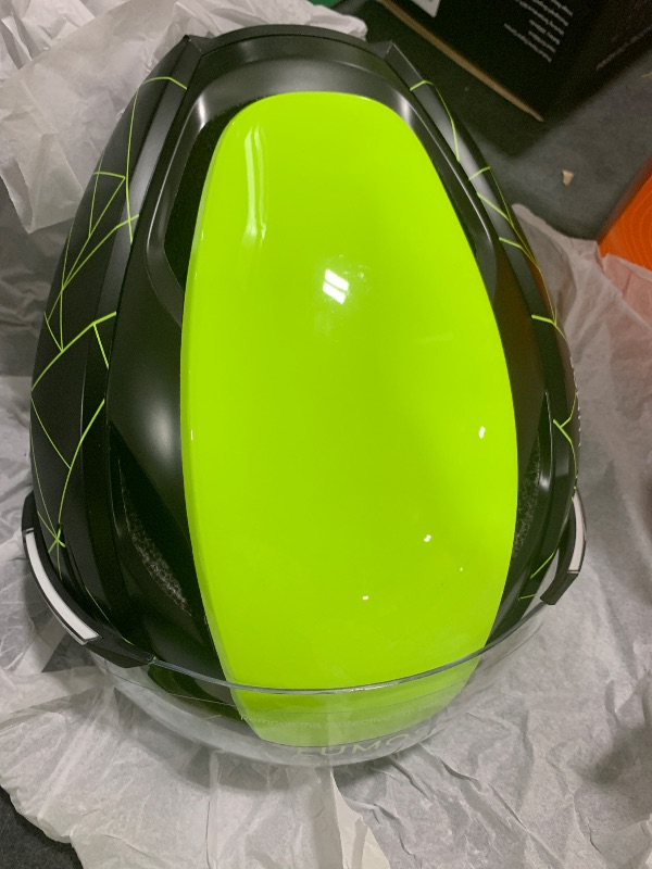 Photo 1 of Lumos Ultra E-Bike Smart Helmet | NTA 8776 Certified | Front & Rear LED Lights | Retractable Face Shield | App Controlled | EBike, Scooter, Cycling, Bicycle | Adults, Men Women