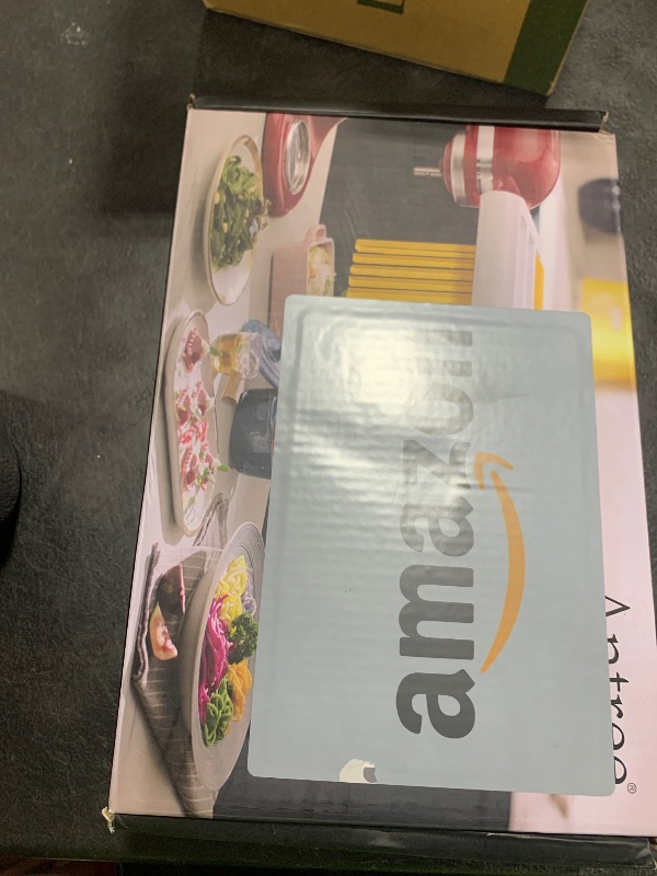 Photo 1 of Antree Pasta Maker Attachment 3 in 1 Set for KitchenAid Stand Mixers Included Pasta Sheet Roller, Spaghetti Cutter, Fettuccine Cutter Maker Accessories and Cleaning Brush