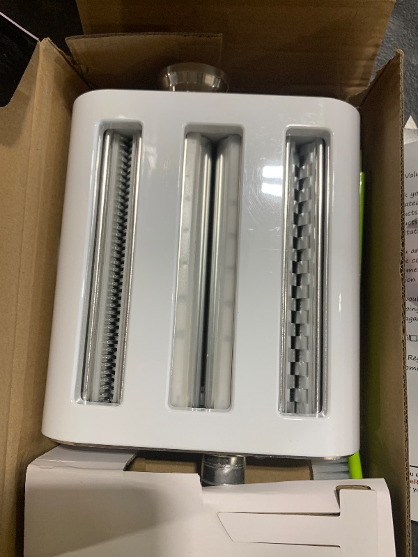 Photo 1 of Antree Pasta Maker Attachment 3 in 1 Set for KitchenAid Stand Mixers Included Pasta Sheet Roller, Spaghetti Cutter, Fettuccine Cutter Maker Accessories and Cleaning Brush