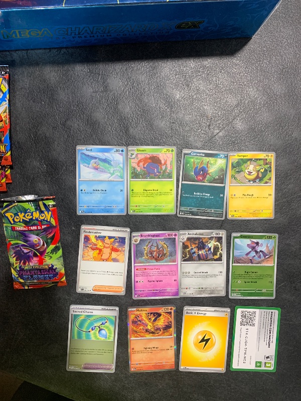 Photo 1 of Pokémon TCG: Mega Charizard X ex Ultra-Premium Collection