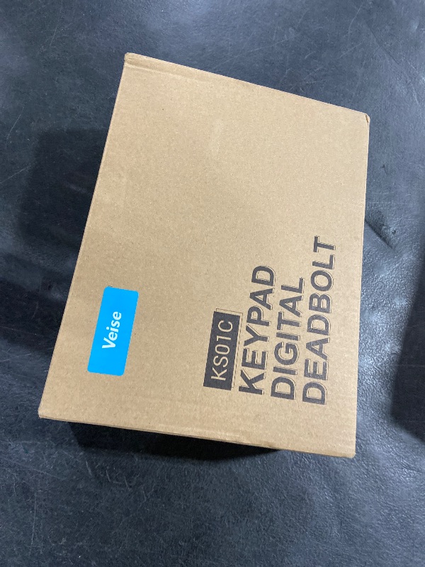 Photo 1 of Veise Keyless Entry Door Lock with 2 Knobs, Electronic Backlit Keypad Deadbolt with Handle Set, Auto Lock, One-time Codes, Smart Deadbolt for Front Door, Easy Installation, Oil-Rubbed Bronze