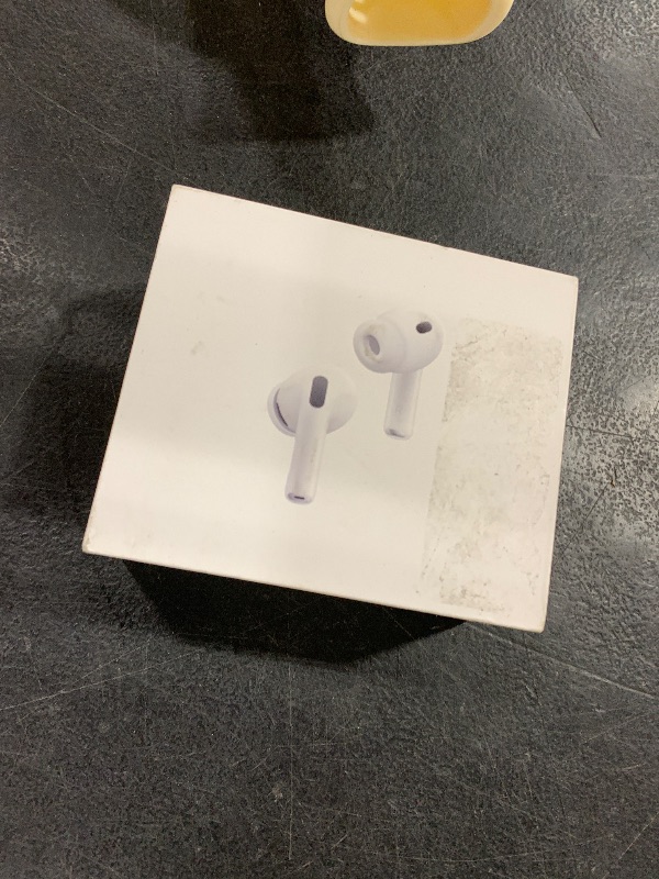 Photo 1 of Apple AirPods Pro 3 Wireless Earbuds, Active Noise Cancellation, Live Translation, Heart Rate Sensing,Hearing Aid Feature,Bluetooth Headphones,Spatial Audio, High-Fidelity Sound, USB-C Charging, White