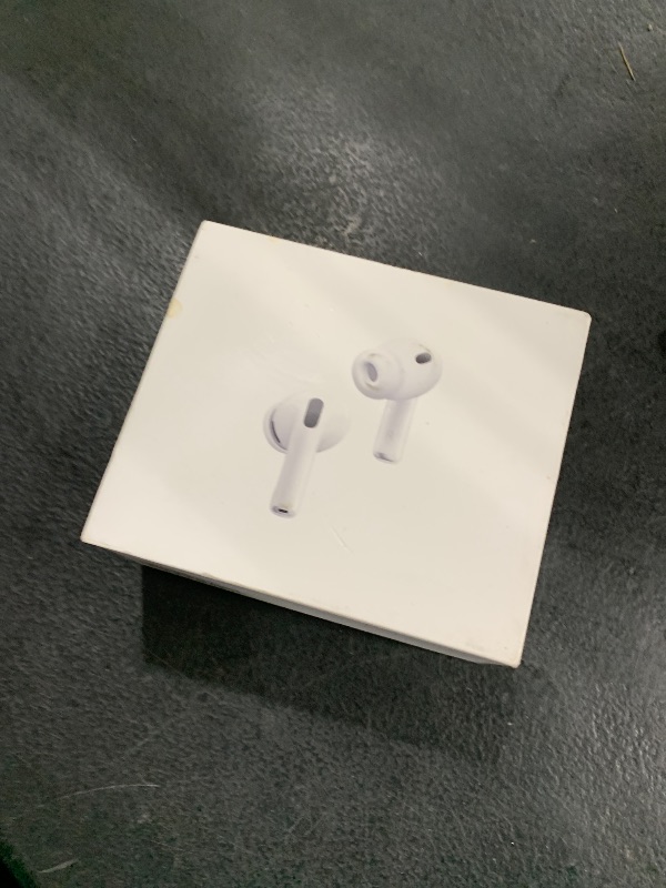 Photo 1 of Apple AirPods Pro 3 Wireless Earbuds, Active Noise Cancellation, Live Translation, Heart Rate Sensing,Hearing Aid Feature,Bluetooth Headphones,Spatial Audio, High-Fidelity Sound, USB-C Charging, White