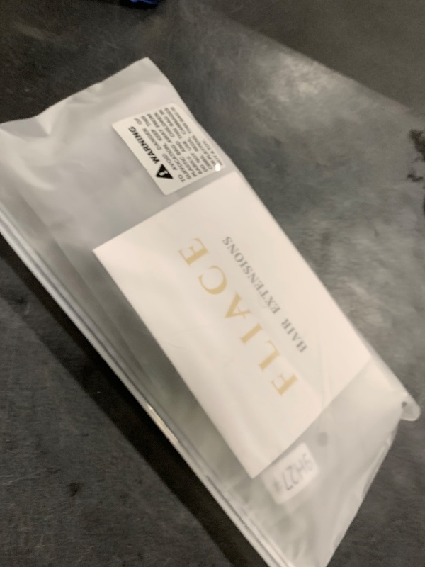 Photo 1 of Fliace Clip in Long Wavy Synthetic Hair Extensions 20 Inch Brown with Caramel Highlights 6PCS Thick Hairpieces Fiber Double Weft Hair for Women