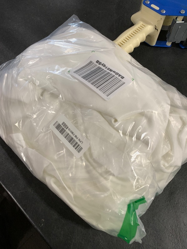 Photo 1 of MIULEE Extra Long Linen Shower Curtain 82 Inch Long with 12 Metal Hooks Washable Heavy Fabric Shower Curtain Set Waterproof Thick Cloth Shower Curtain for Bathroom Hotel Bathtub,72 x 82,White