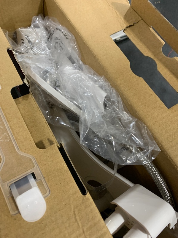 Photo 1 of Ultra-Slim Bidet Attachment, Posterior&Feminine Wash-(Retractable Dual Nozzles), (White)