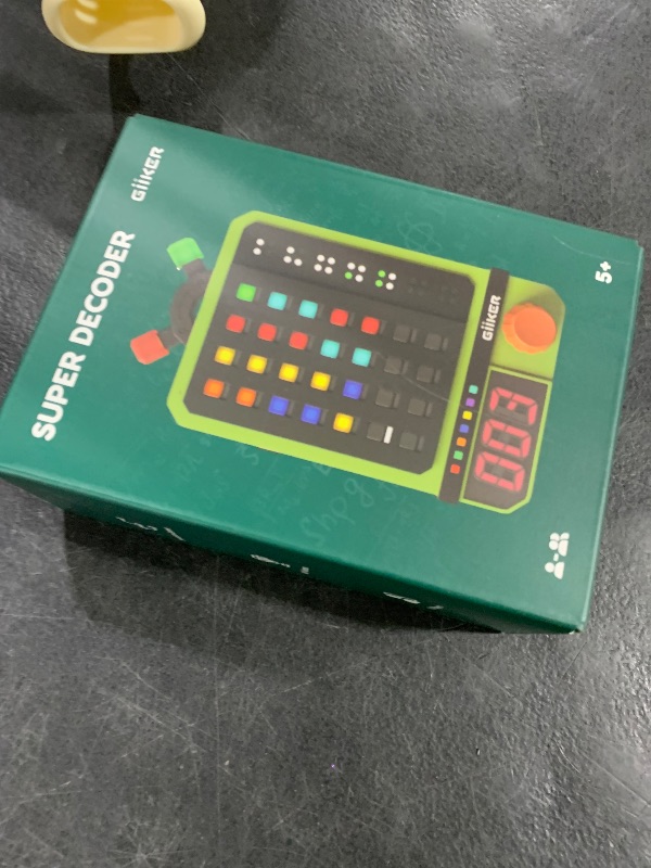 Photo 1 of GiiKER Super Decoder, 600-Level Code-Breaking Puzzle Game for 1-2 Players, Handheld Games for Kids and Adults, Birthday Gift for Boys and Girls, Travel Games for Road Trip