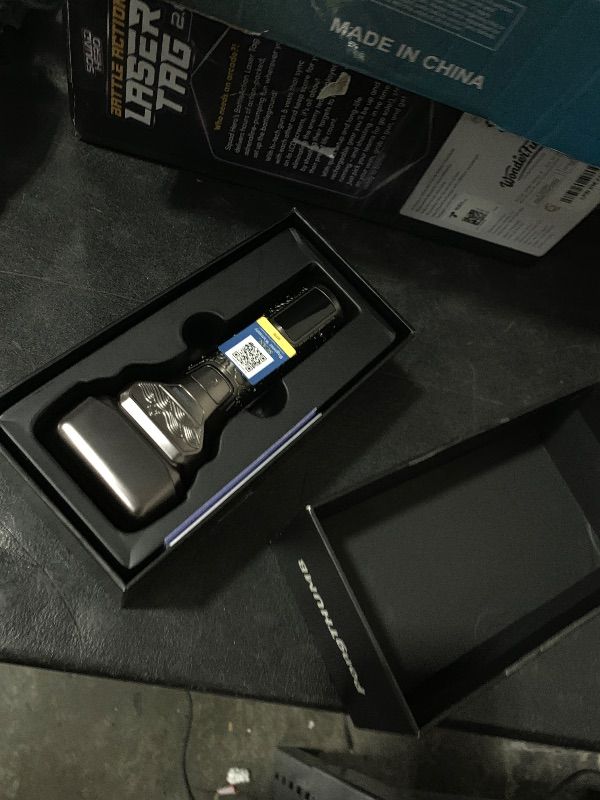 Photo 1 of PongTHUMB Electric Razor for Men with Pop-Up Trimmer: Rechargeable Cordless Foil Shaver for Face - Wet/Dry/Anti-Slip Waterproof Shavers with LED Display - Metal Handheld Design Light Gray