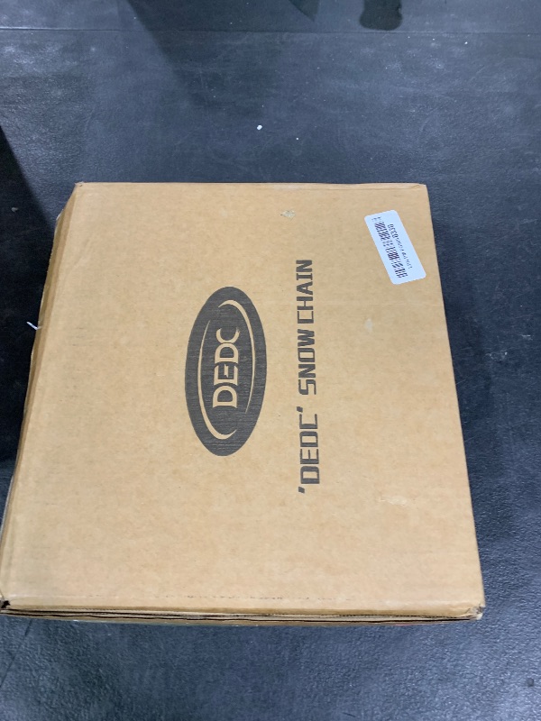 Photo 1 of DEDC Auto Lock Snow Tire Chains, 50s Quick Easy, Enhanced Manganese Steel Alloy Endurance Life 650 Mi, Icy and Snowy Road Tire Traction for Car SUV 235 245 255 265 275 Set of 2 (LS1521)