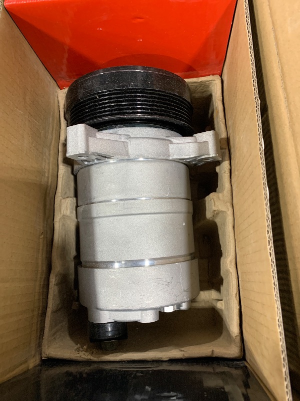 Photo 1 of A-Premium Air Conditioner AC Compressor with Clutch Compatible with Cadillac DeVille 1994-1995 4.9L, HD6 Compressor Type