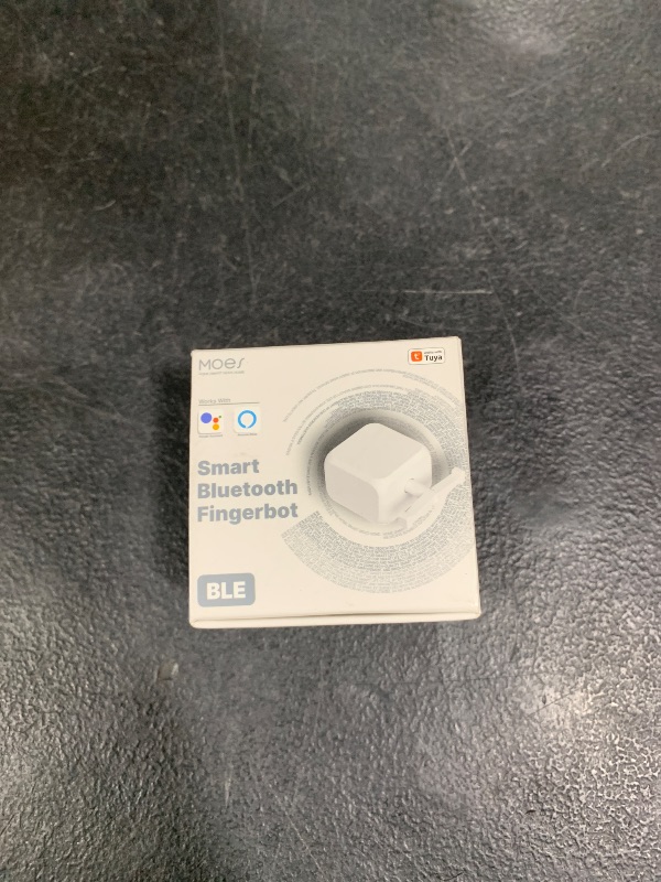 Photo 1 of MOES Rock Switch Fingerbot 3nd Generation, Timer Control Work with Smart Life App, Add MOES Tuya Bluetooth Hub Make it Compatible with Alexa and Google Home(Need BLE Hub