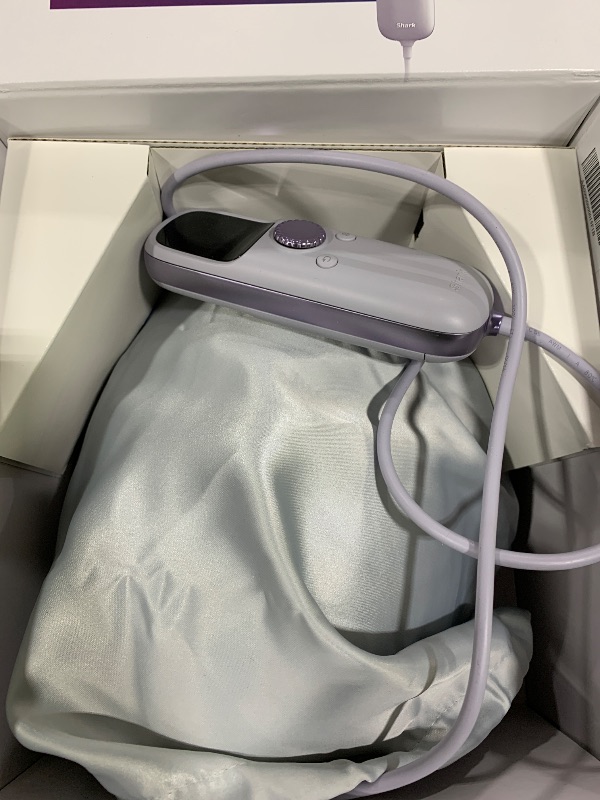 Photo 1 of Shark CryoGlow LED Face Mask with Under-Eye Cooling, Anti-Ageing & Blemish Repair, Red & Blue LED, Infrared Light Therapy, USB-C, Remote Control, Storage Bag, Lilac Chill, FW312PL